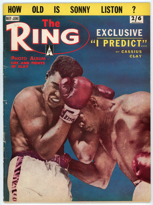 The Ring Vintage Boxing Magazine (May 1964) Cassius Clay