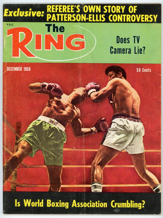 The Ring Vintage Boxing Magazine (December 1968) Jimmy Ellis vs. Floyd Patterson