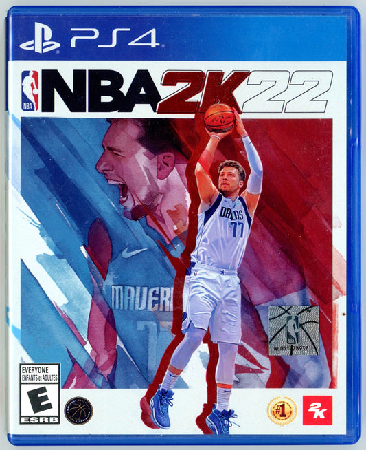 2021 NBA 2K22 Playstation 4 Video Game Disc In Box