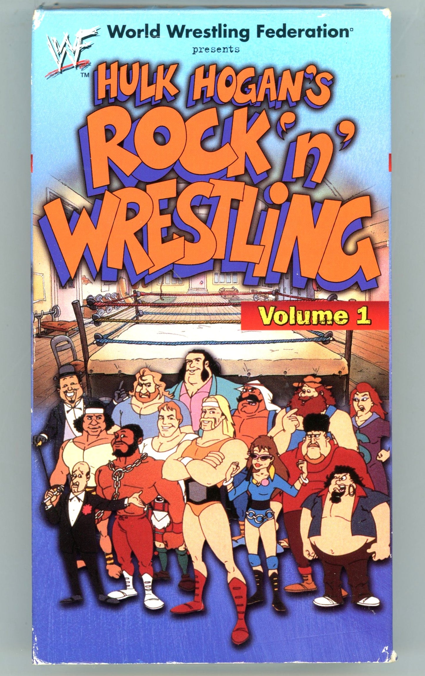 1999 WWF Presents Hulk Hogan's Rock 'n' Wrestling Vol. 1 Vintage VHS Tape