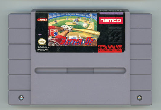 1992 Super Batter Up SNES Video Game Cartridge