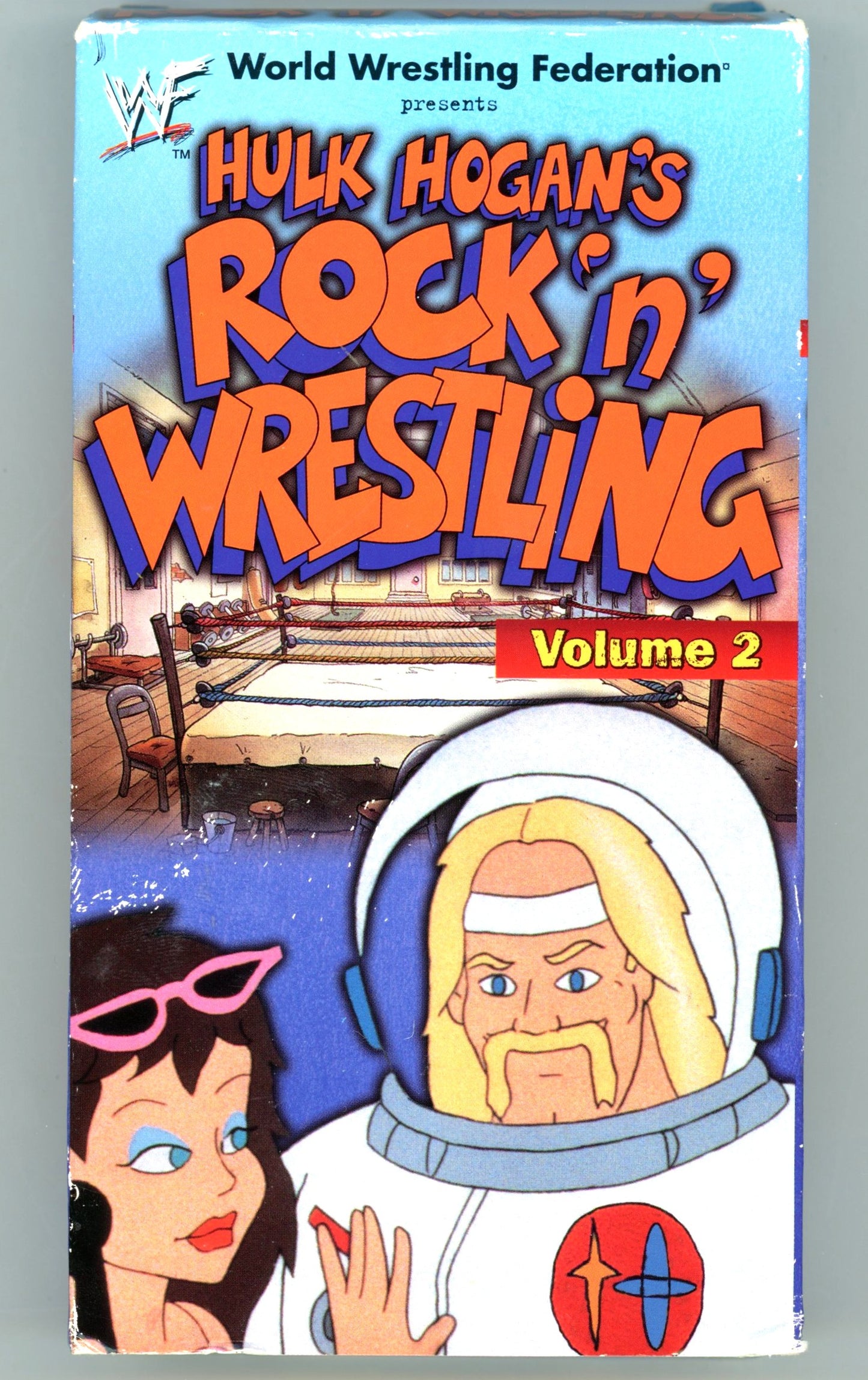 1999 WWF Presents Hulk Hogan's Rock 'n' Wrestling Vol. 2 Vintage VHS Tape