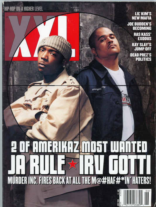 XXL Rap & Hip-Hop Music Magazine (June, 2003) Ja Rule & Irv Gotti