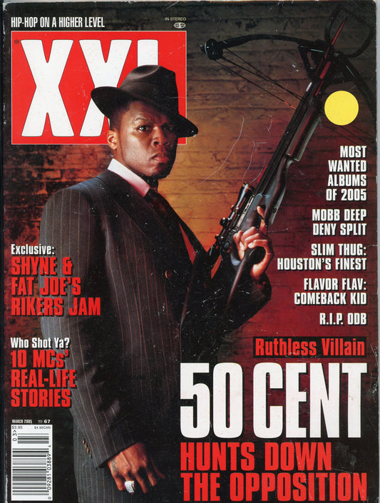 XXL Rap & Hip-Hop Music Magazine (March, 2005) 50 Cent