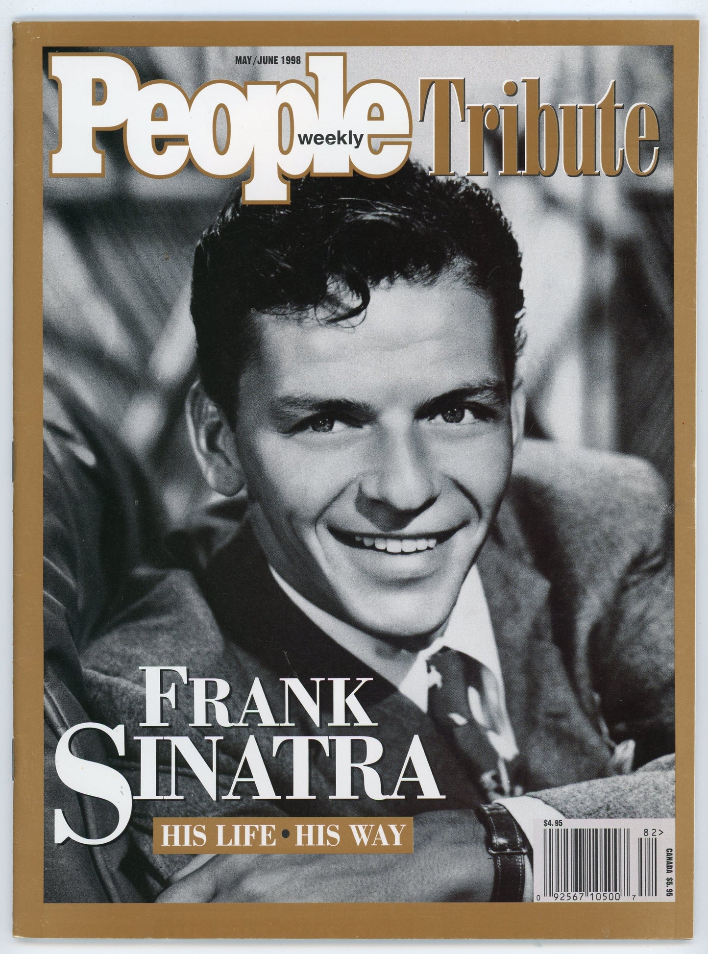 People Weekly Tribute Vintage Magazine (May/June 1998) Frank Sinatra Memorial Issue