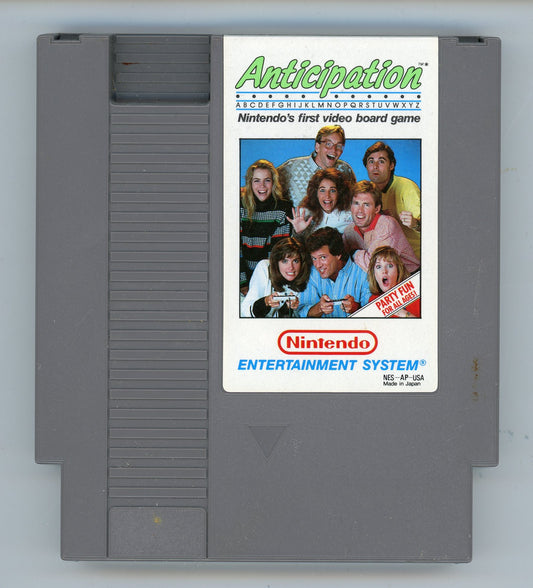 1988 Anticipation NES Video Game Cartridge