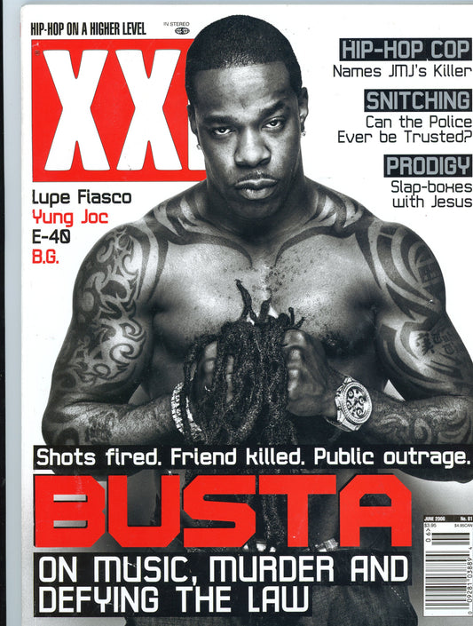 XXL Rap & Hip-Hop Music Magazine (June, 2006) Busta Rhymes