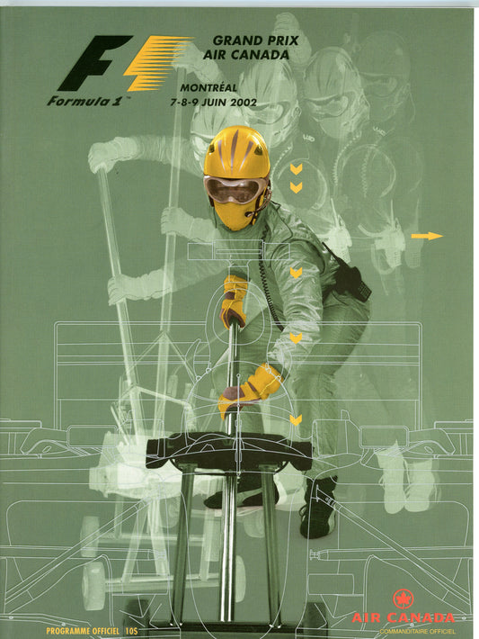Formula 1 Grand Prix Montreal 2002 Official Racing Program (ENG/FR)