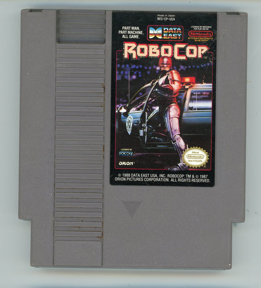 1988 RoboCop NES Video Game Cartridge