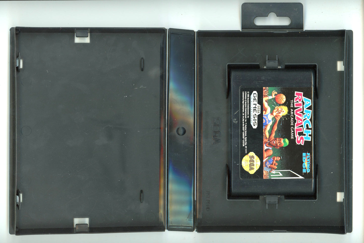 1992 Acclaim Arch Rivals: The Arcade Game Sega Genesis Video Game Cartridge in Box