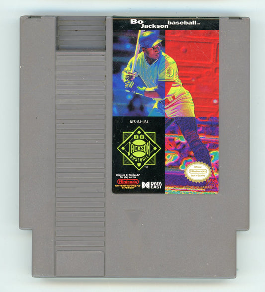 1990 Bo Jackson Baseball NES Video Game Cartridge