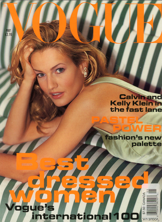 Vogue U.K. Vintage Fashion Magazine (May, 1994) EX Condition