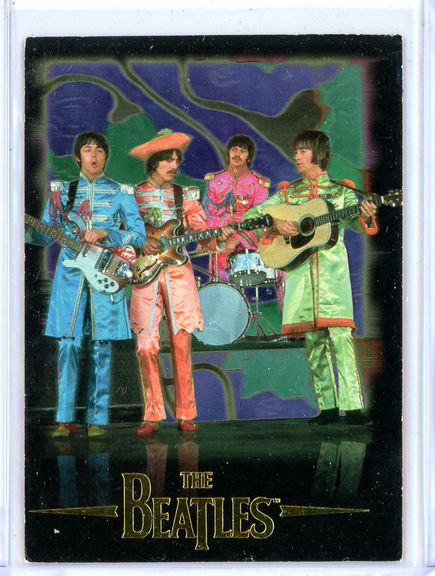 1996 Sports Time The Beatles Trading Card #P1 Rare Insert