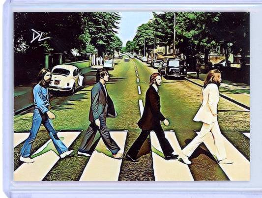 2024 David Lee The Beatles Abbey Road Art Card #4