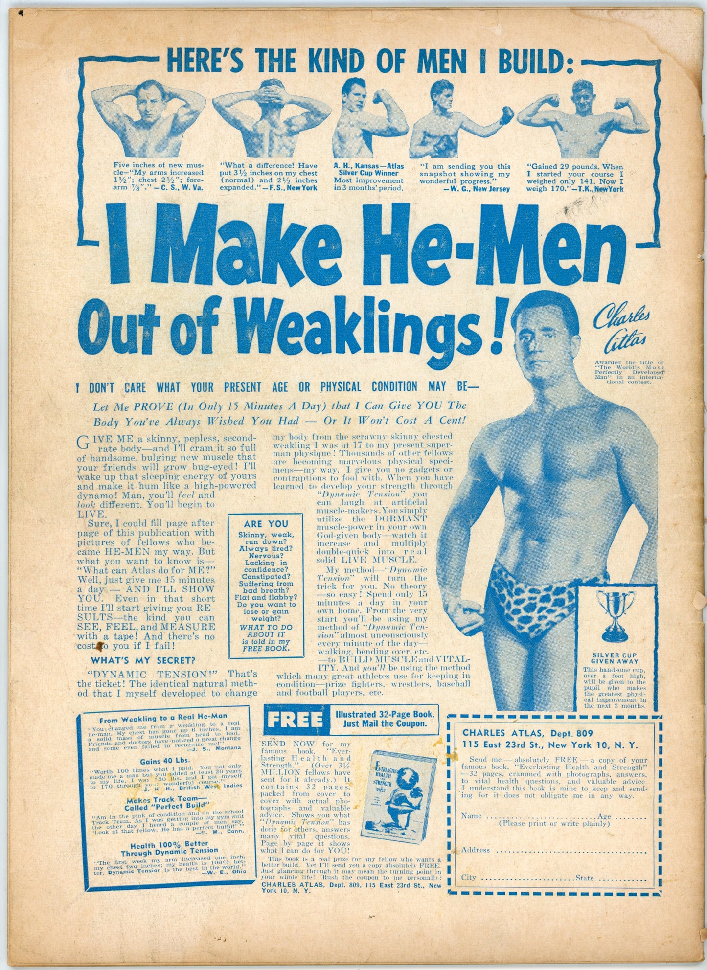 The Ring Vintage Boxing Magazine (September 1953) Rocky Marciano