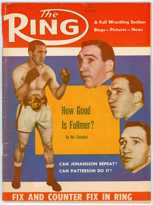 The Ring Vintage Boxing Magazine (March 1960) Gene Fullmer