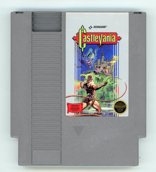 1987 Konami Castlevania NES Video Game Cartridge