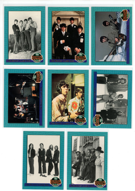 1990s The Beatles Collection Insert Cards (Set of 8)