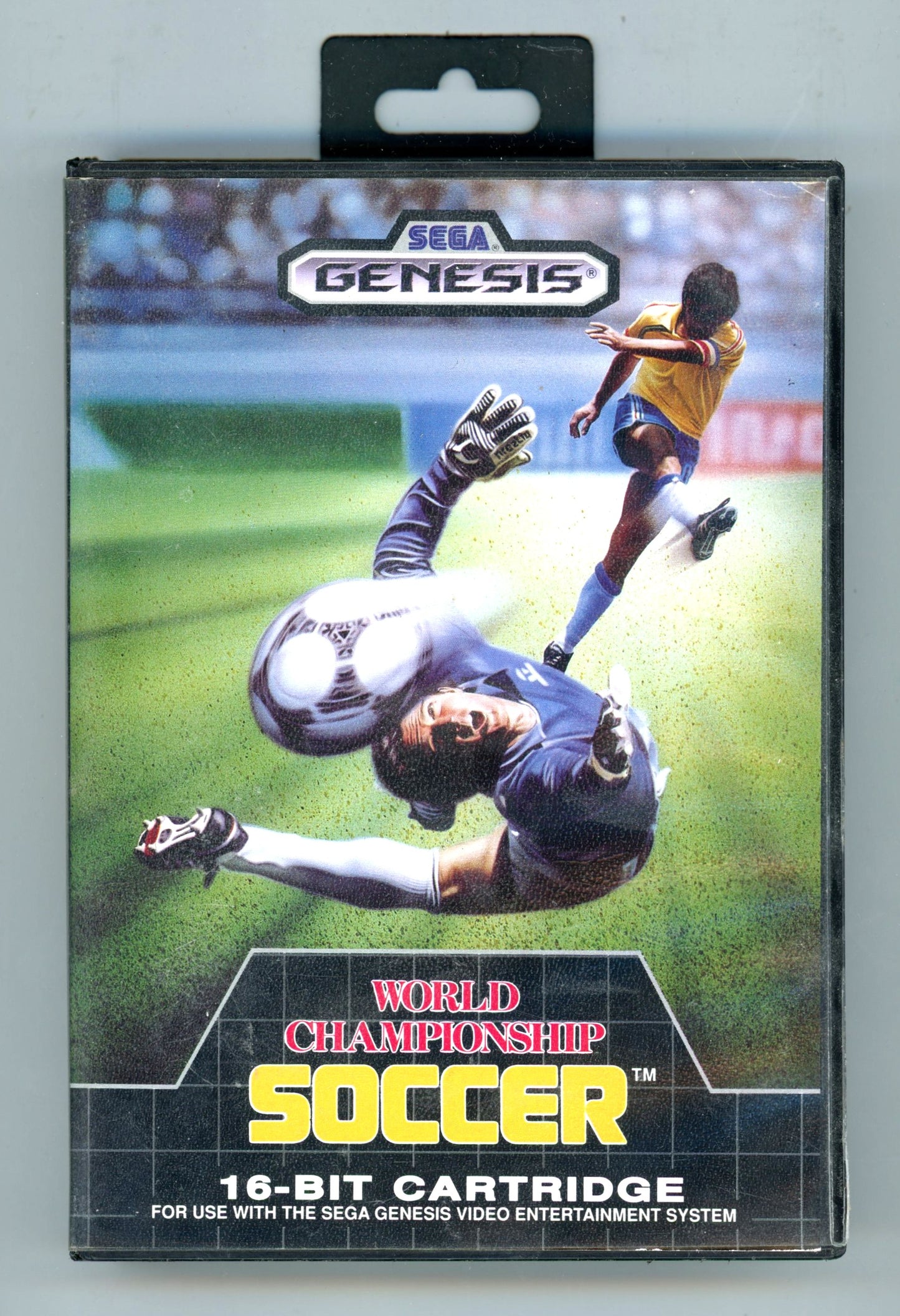 1989 World Championship Soccer Sega Genesis Video Game Complete in Box
