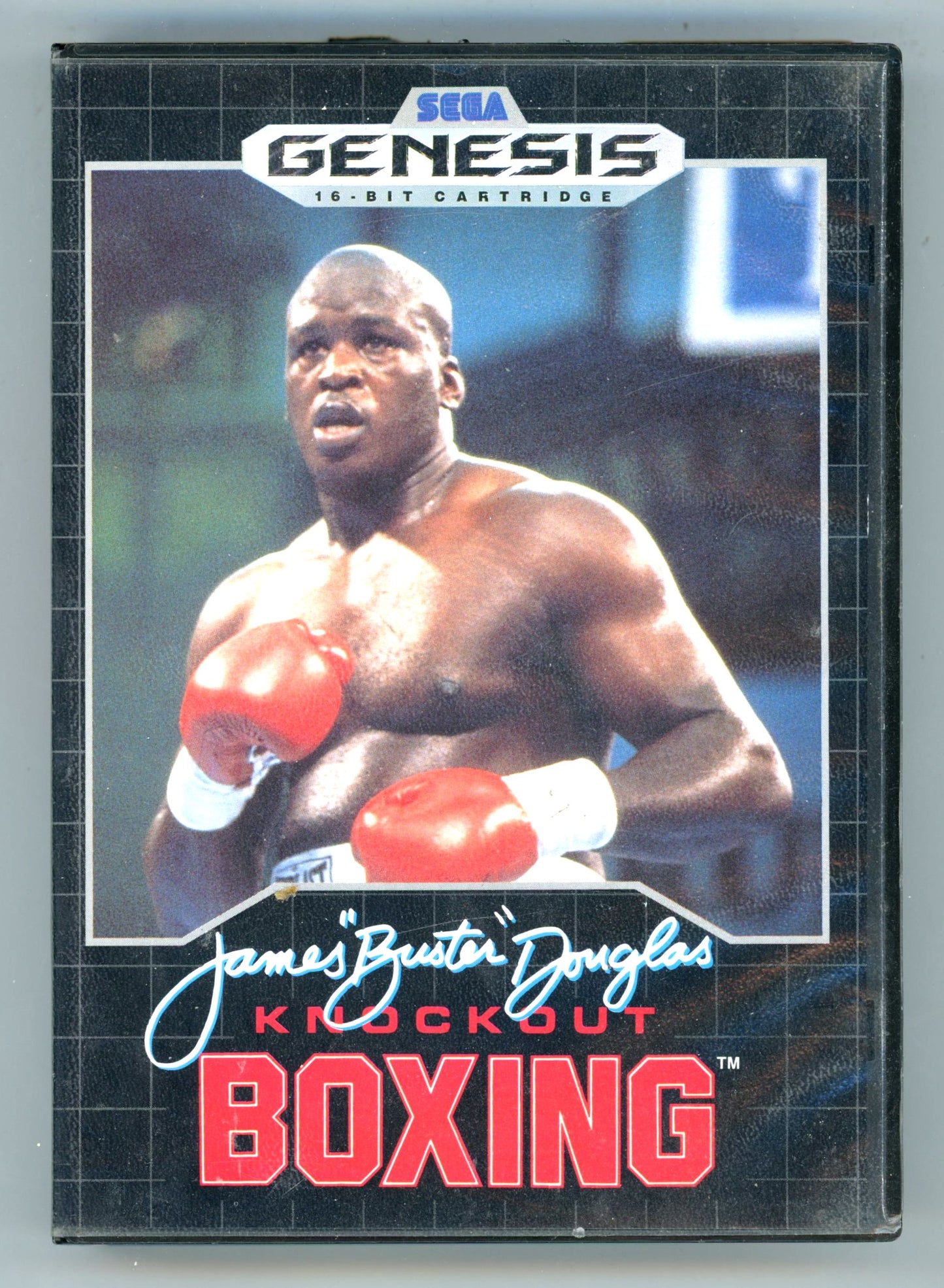 1990 James "Buster" Douglas Knockout Boxing Sega Genesis Video Game Complete in Box