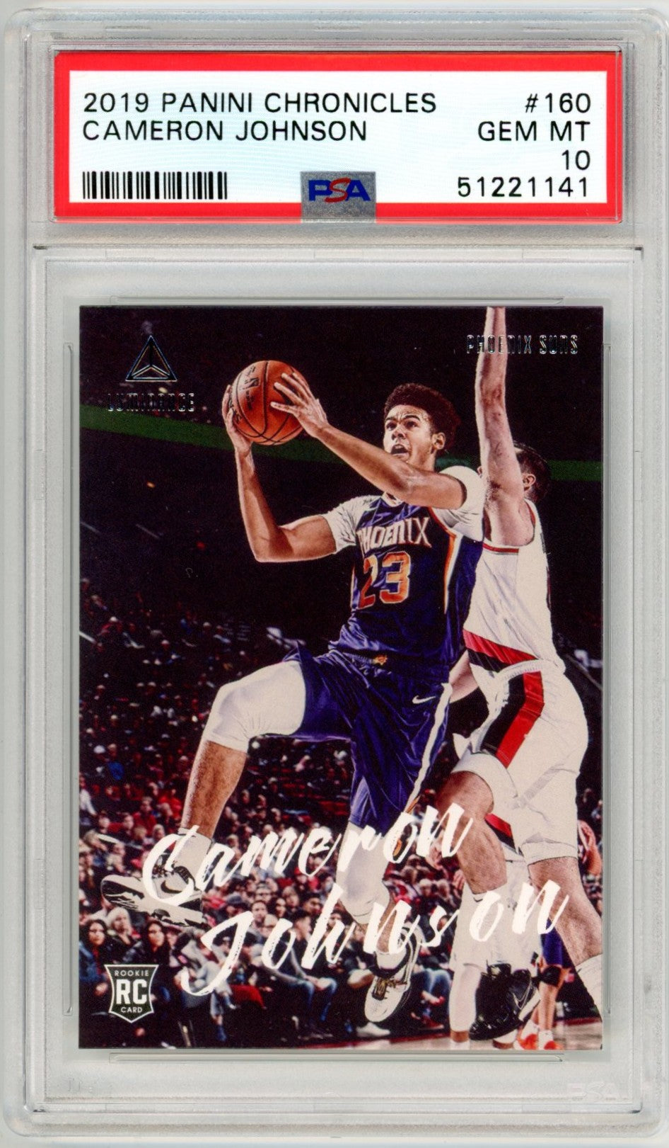 2019 Panini Chronicles Cameron Johnson #160 Graded Rookie Card PSA 10