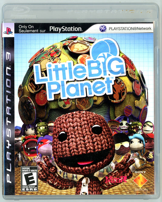 2007 Media Molecule LittleBigPlanet Playstation 3 Video Game Disc In Box