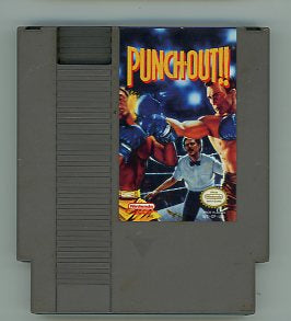 1987 Nintendo Punch-Out!! NES Video Game Cartridge