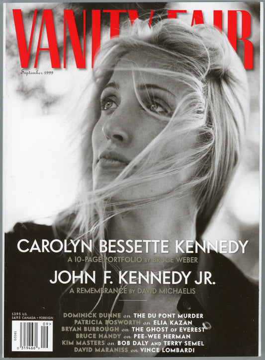 Vanity Fair Vintage Magazine (September 1999) EX Condition JFK Jr. Remembrance