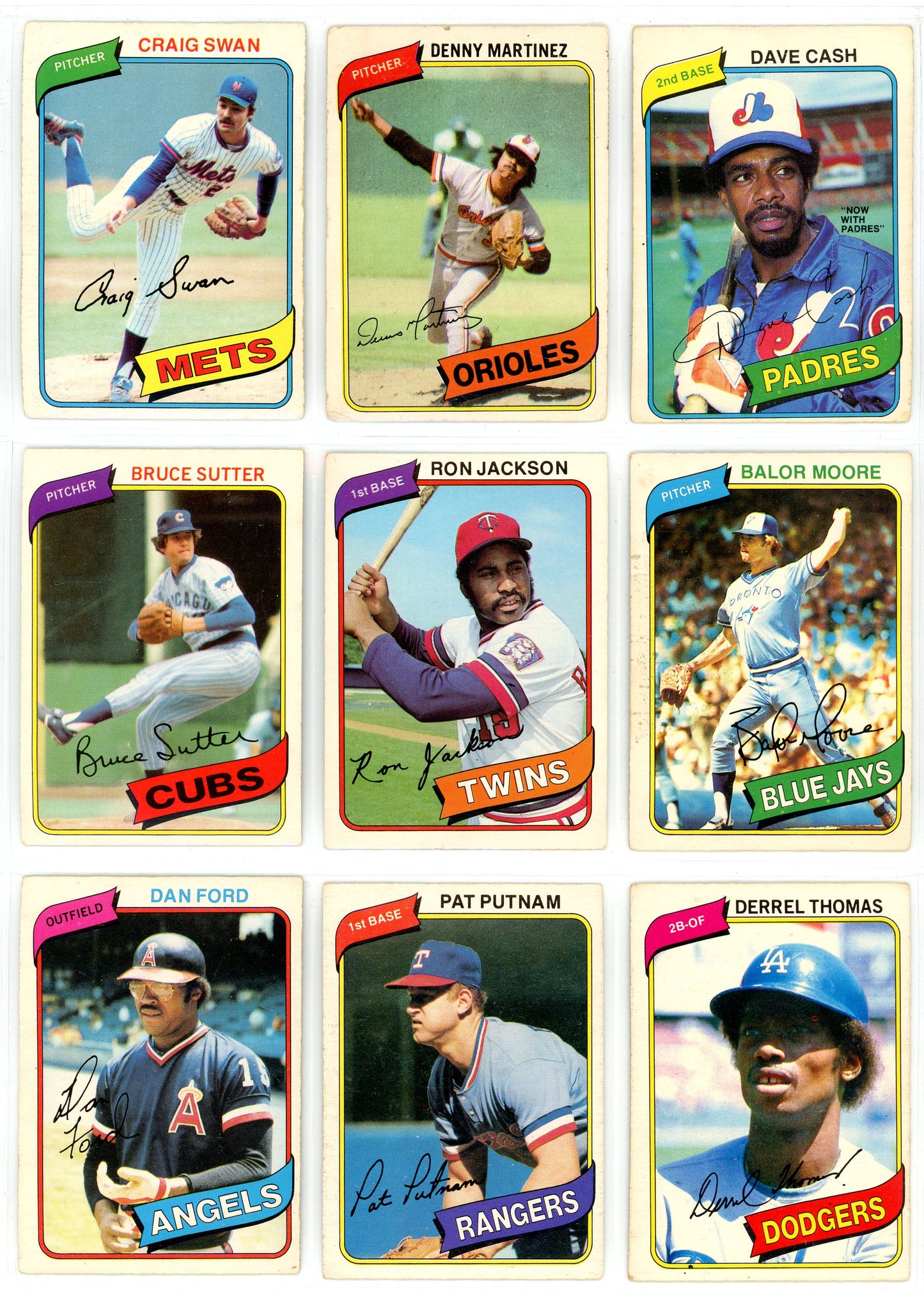 1980 OPC O-Pee-Chee MLB Baseball Card Complete Set (374 Cards)