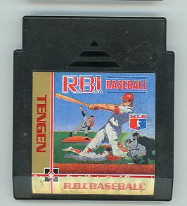 1986 Tengen R.B.I. Baseball NES Video Game Cartridge