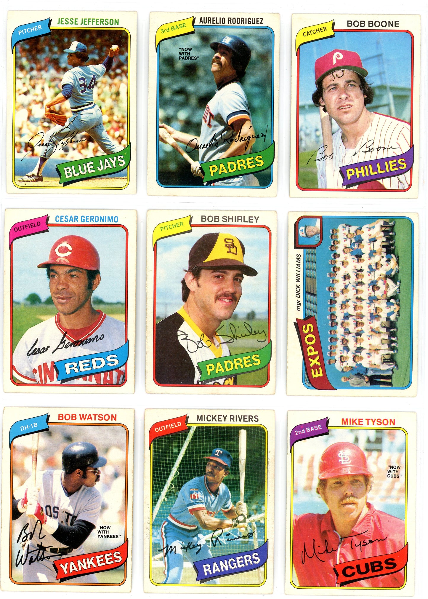 1980 OPC O-Pee-Chee MLB Baseball Card Complete Set (374 Cards)