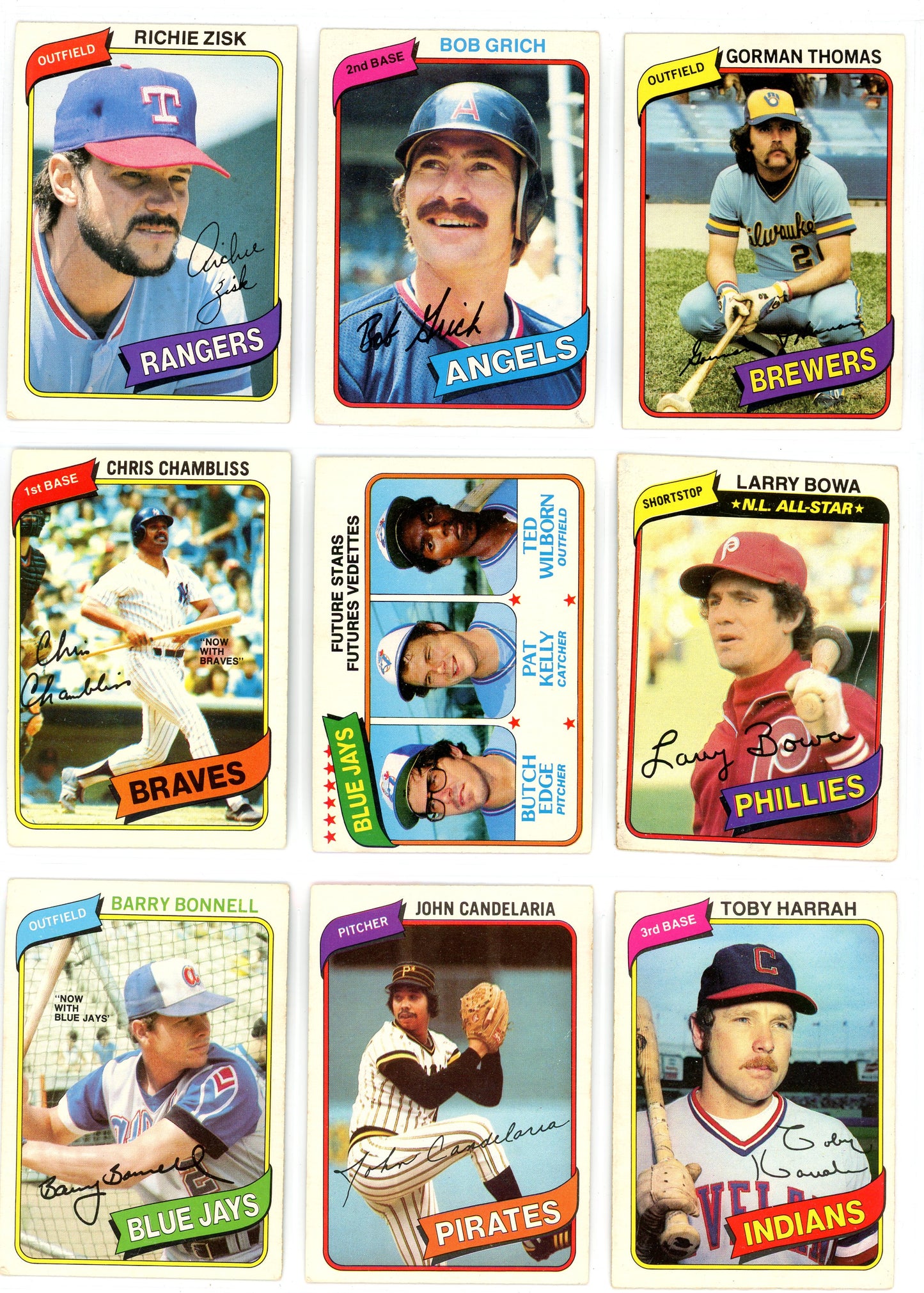 1980 OPC O-Pee-Chee MLB Baseball Card Complete Set (374 Cards)