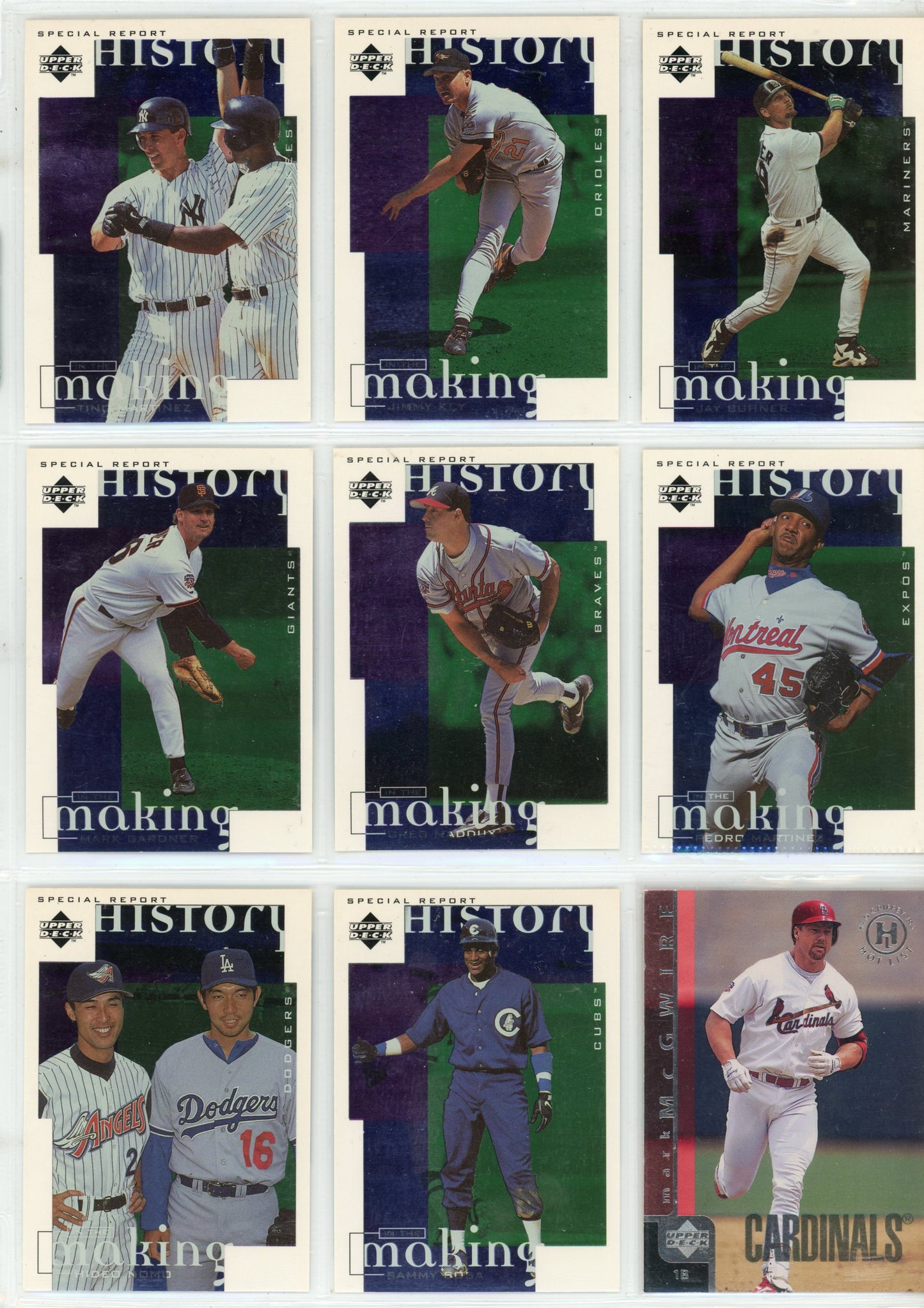 1998 Upper Deck MLB Baseball Base Set (751 Cards) + Bonus Autographed Matt Clement