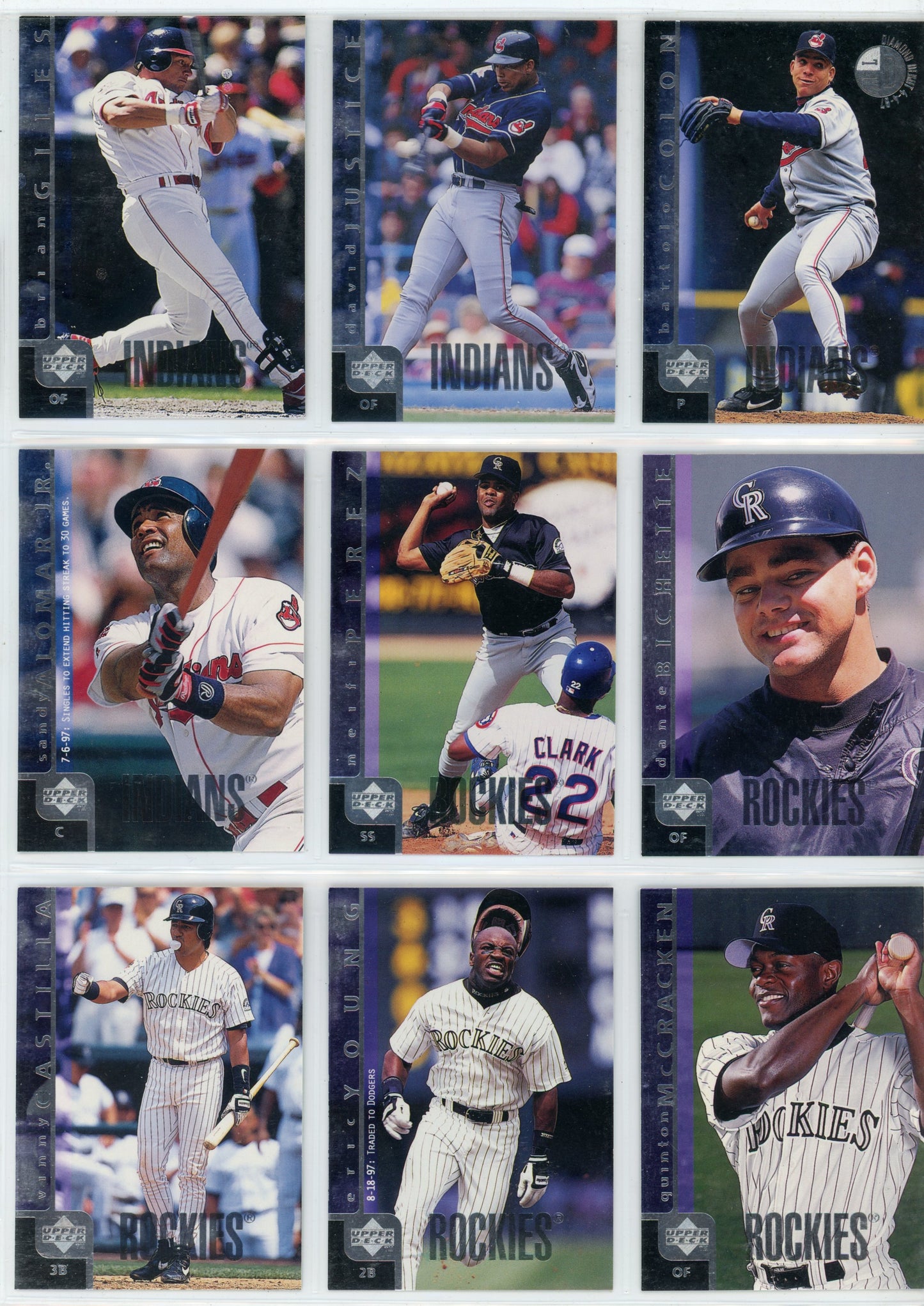 1998 Upper Deck MLB Baseball Base Set (751 Cards) + Bonus Autographed Matt Clement