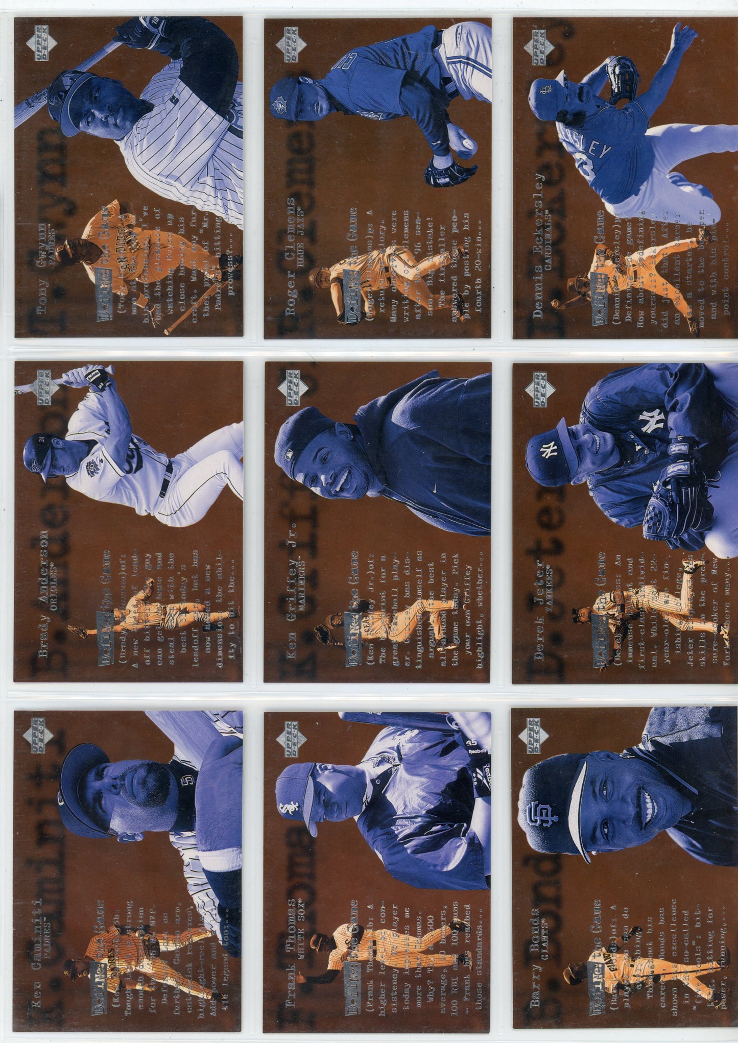 1998 Upper Deck MLB Baseball Base Set (751 Cards) + Bonus Autographed Matt Clement