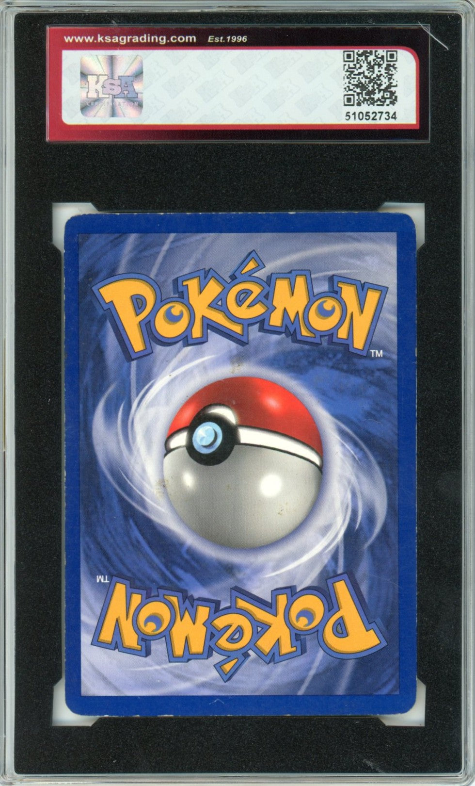 1999 Pokemon Ninetales Holographic Graded Card #12 KSA 3