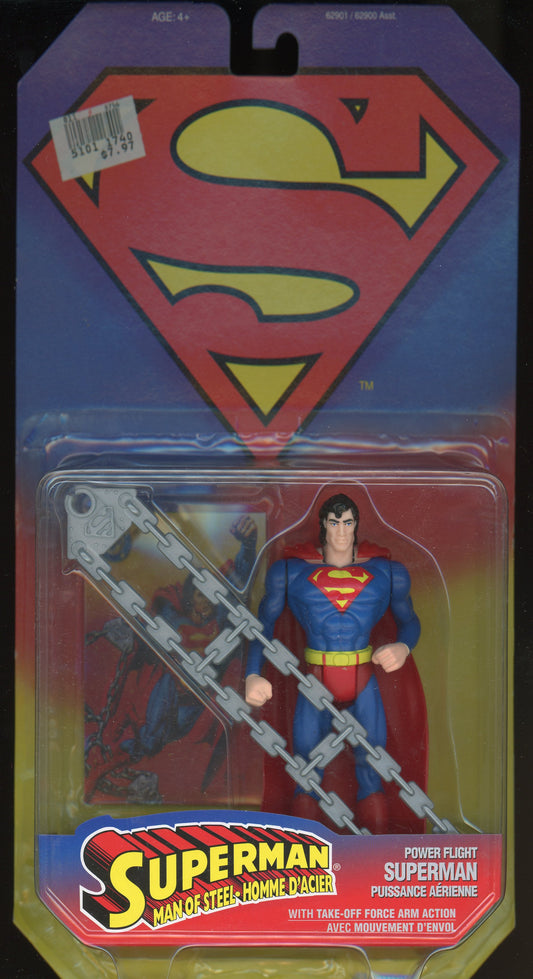 1995 Kenner DC Superman Man of Steel 6-inch Action Figure