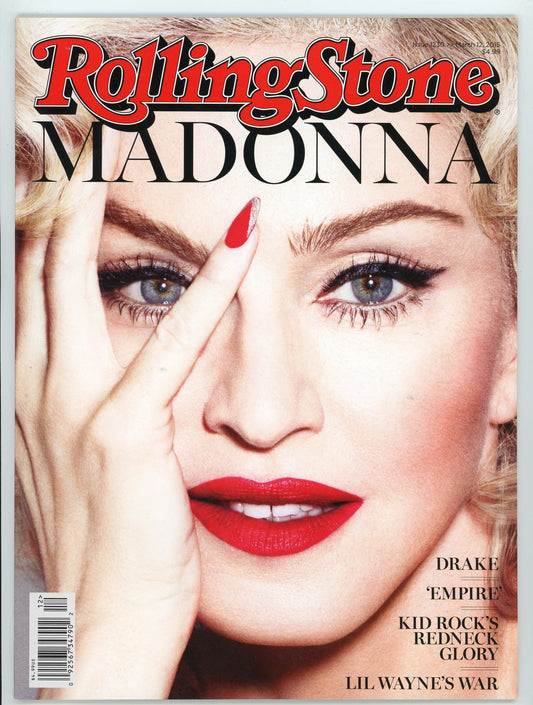 Rolling Stone Music Magazine Madonna Issue #1230 (March, 2015)