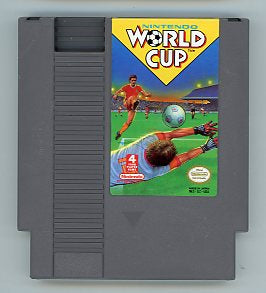 1990 Nintendo World Cup NES Video Game Cartridge