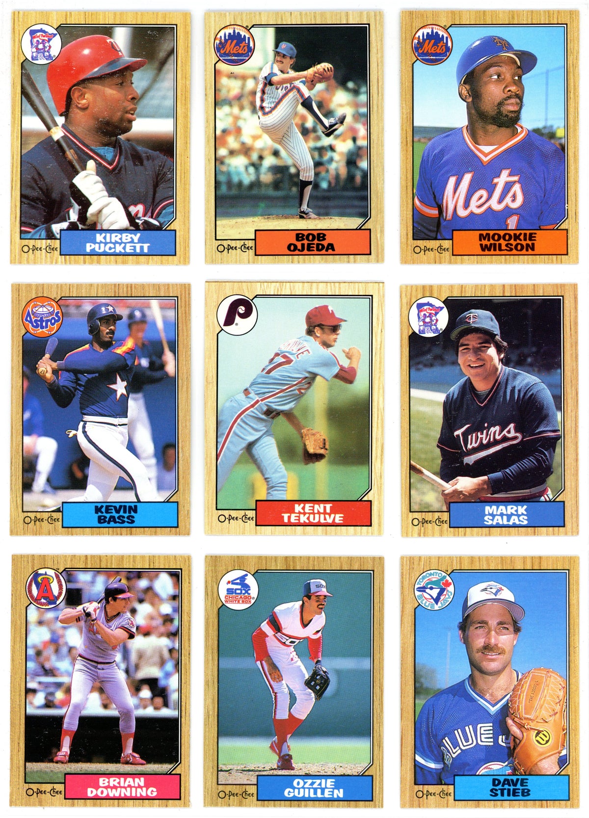 1987 OPC O-Pee-Chee MLB Baseball Complete Set (396 Cards) High Grade! Barry Bonds Rookie