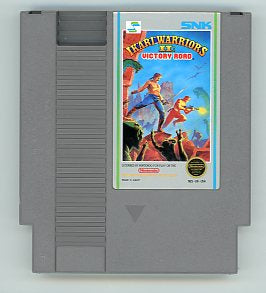 1986 Ikari Warriors II: Victory Road NES Video Game Cartridge