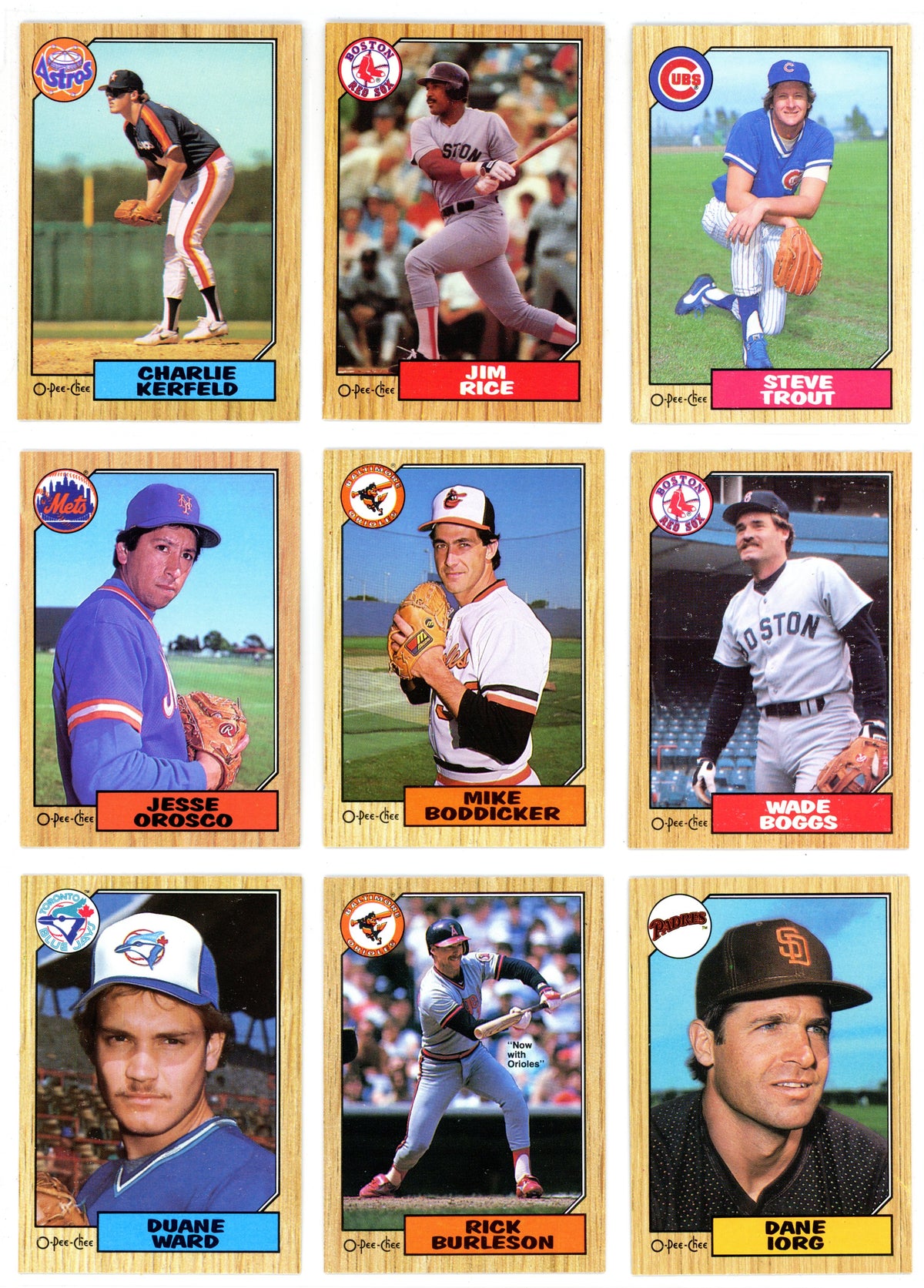 1987 OPC O-Pee-Chee MLB Baseball Complete Set (396 Cards) High Grade! Barry Bonds Rookie