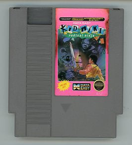 1986 Kid Niki: Radical Ninja NES Video Game Cartridge