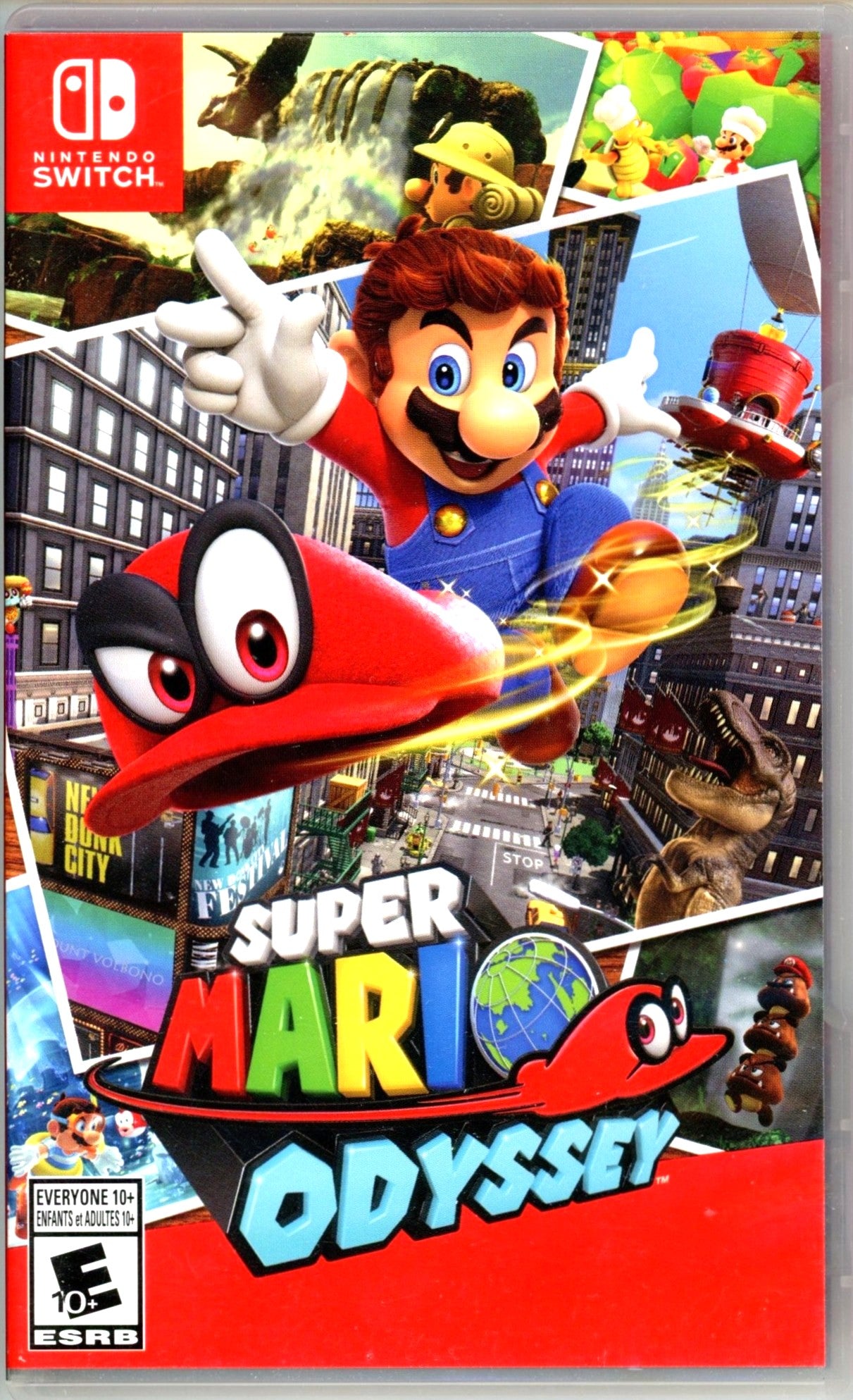 2017 Nintendo Super Mario Odyssey Switch Video Game Cartridge In Box