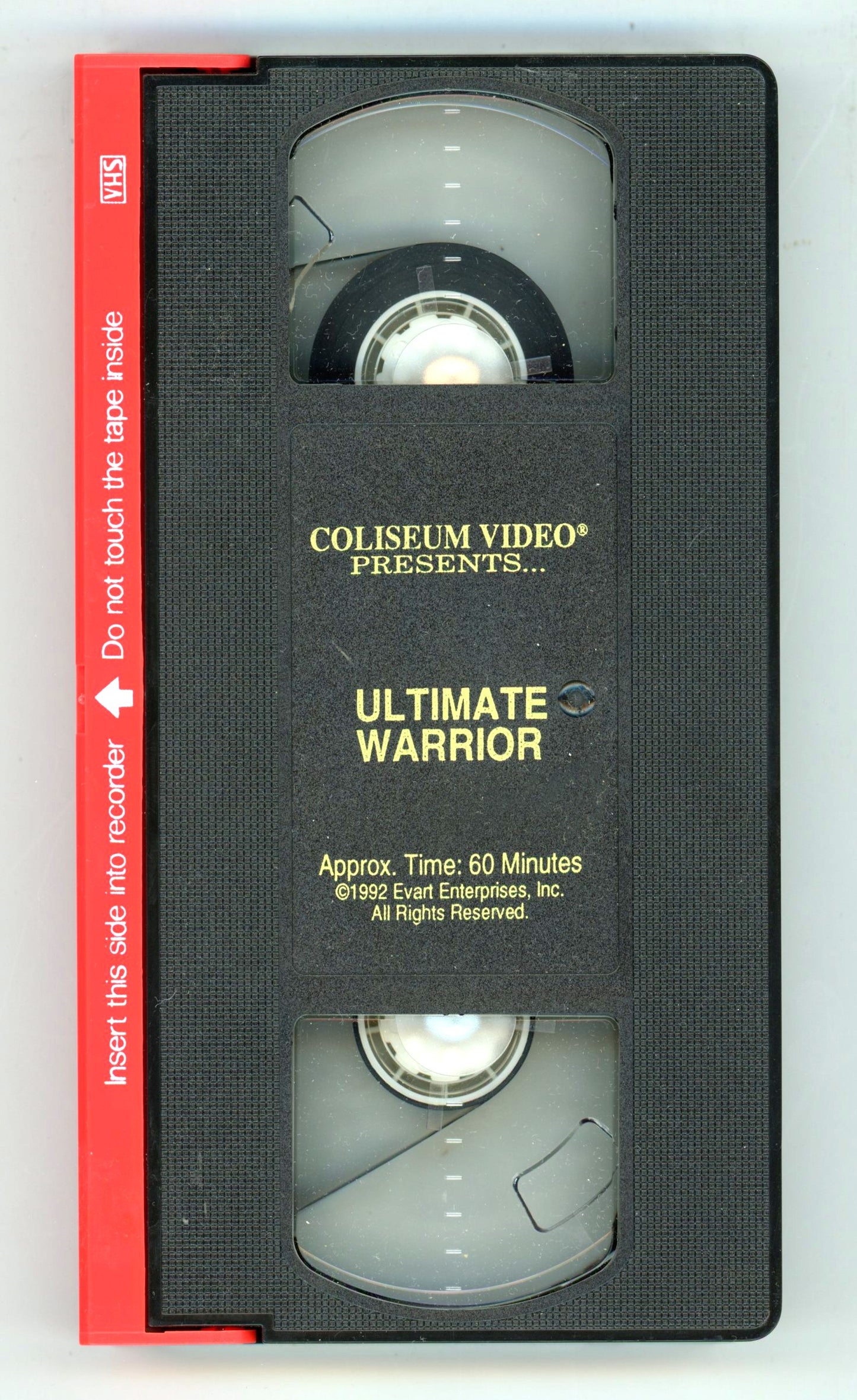 1992 WWF Official VIdeo Ultimate Warrior Vintage VHS Tape