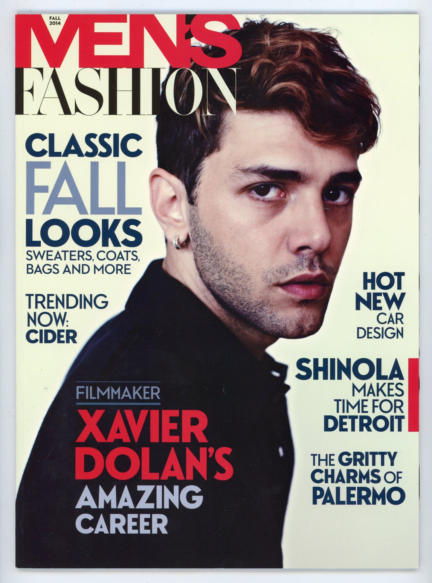 Men's Fashion Magazine Volume 6 Issue 2 (Fall 2014) Xavier Dolan Cover