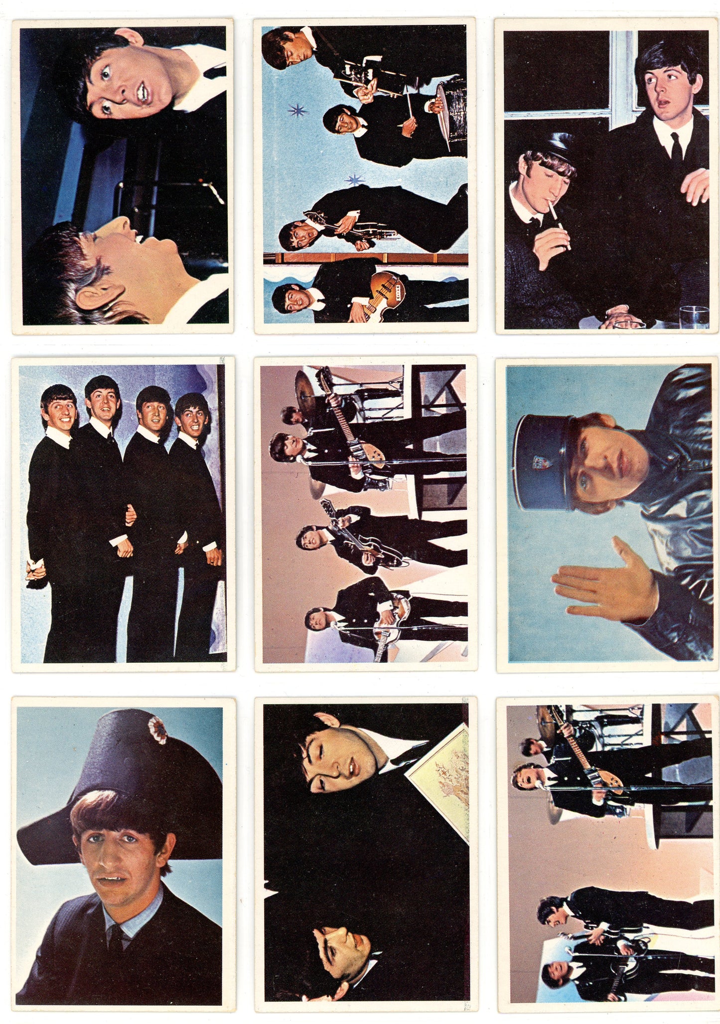 1964 Topps The Beatles Diary Trading Card Complete Set (60 Cards)
