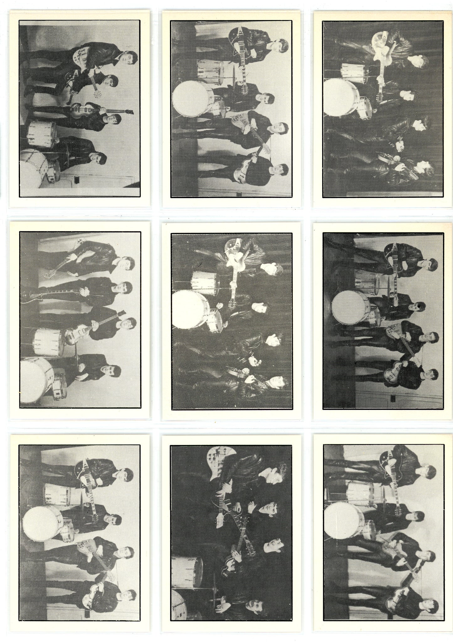 1992 American Images The Beatles: 1960-1964 Trading Card Complete Set (36 Cards)