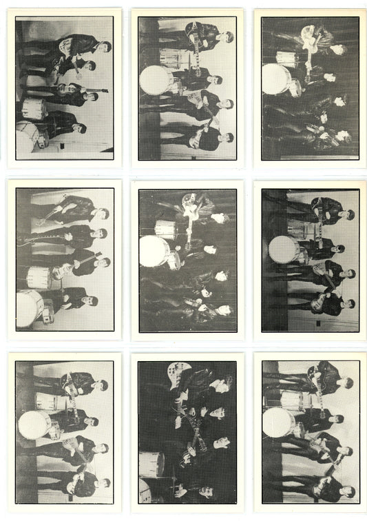 1992 American Images The Beatles: 1960-1964 Trading Card Complete Set (36 Cards)