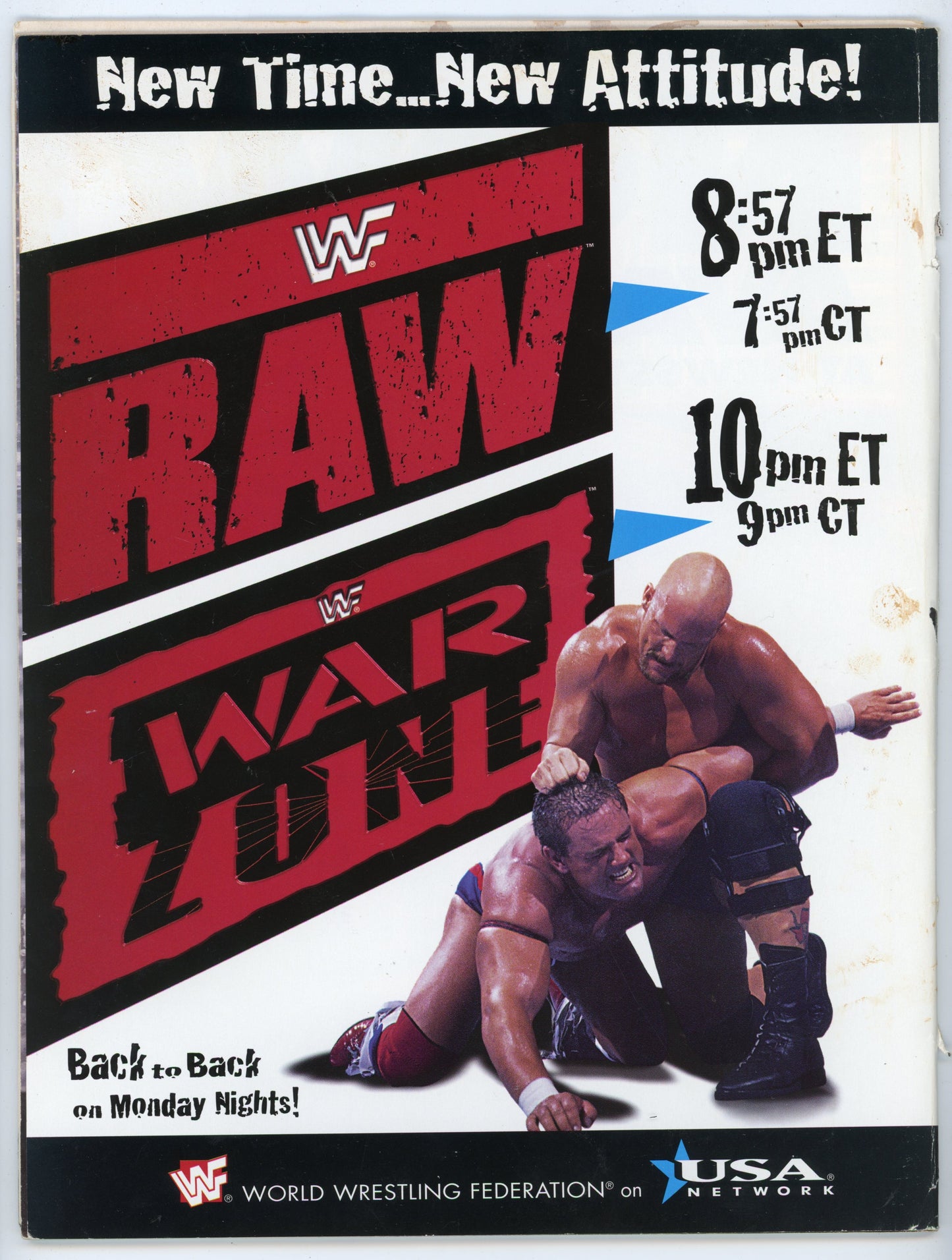 WWF WWE Raw Wrestling Magazine (November/December 1997) Bret Hart Cover